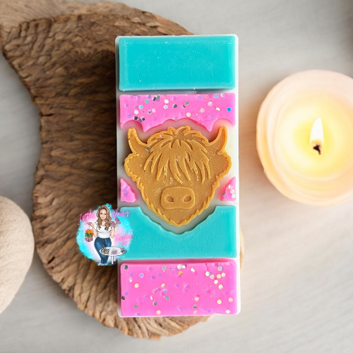 Highland Cow Wax melt Snap Bar