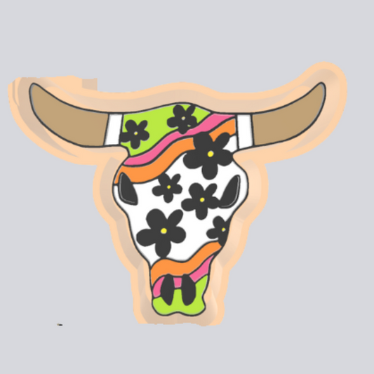 Retro steer Freshie mold
