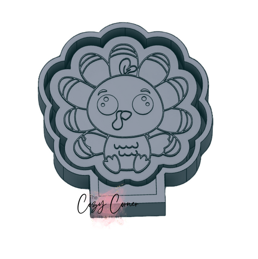 Cute Turkey Freshie mold