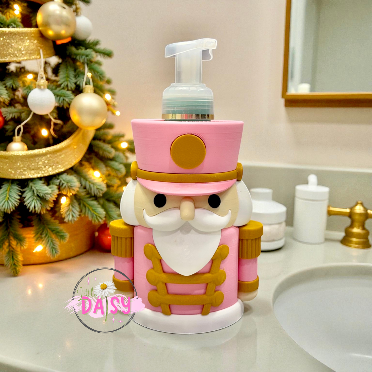 Nutcracker  BBW Soap Dispenser Holder