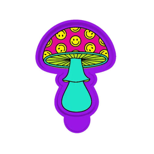 Mushroom Freshie Mold