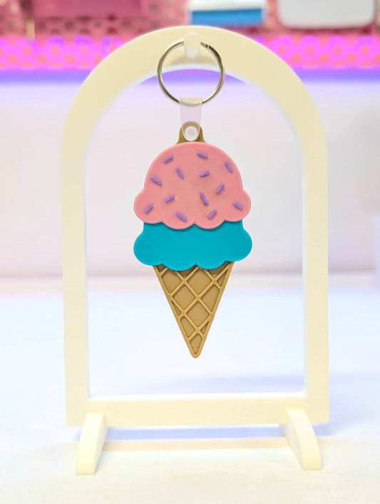 Ice Cream NFC Keychain