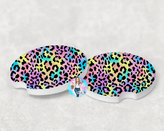 Leopard Print coasters