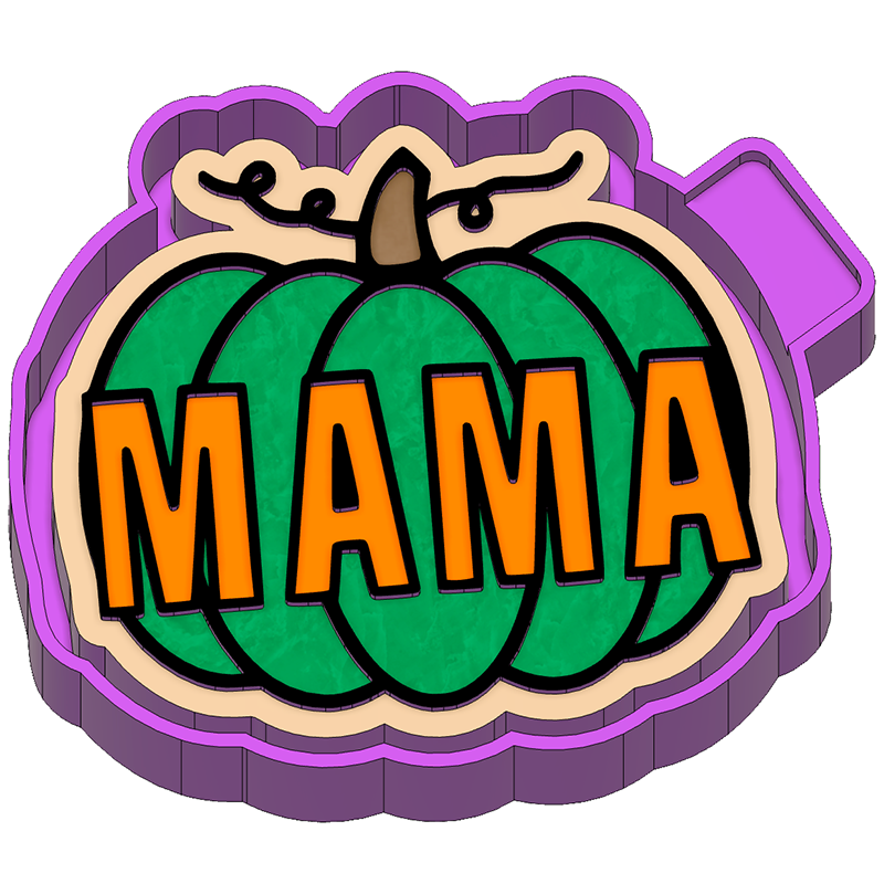 Pumpkin Freshie mold