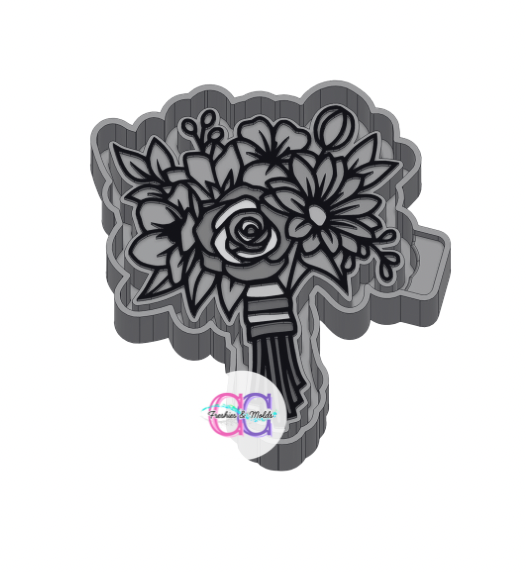 Flowers Freshie Mold