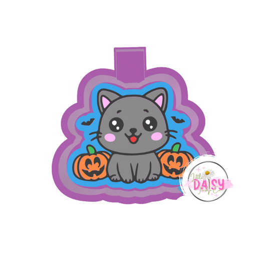 Cute cat Freshie mold