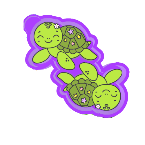 Turtle vent clip Freshie Mold