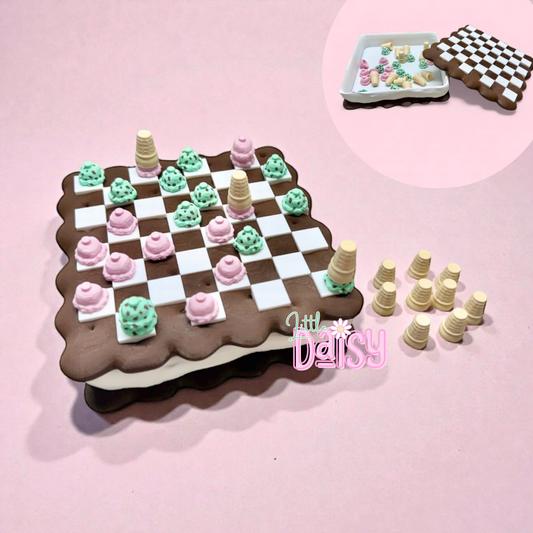 Ice Cream sandwich checkers game