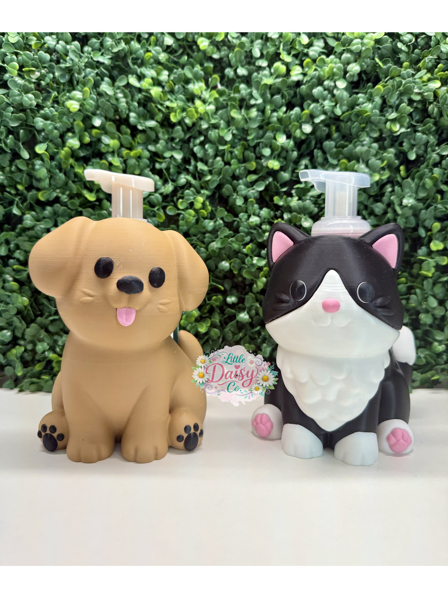 Cat or Dog BBW Foam Soap Dispenser Holder