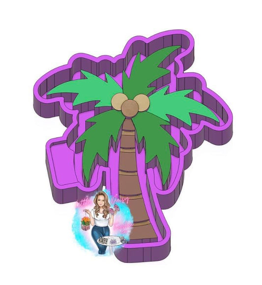 Palm tree Freshie Mold