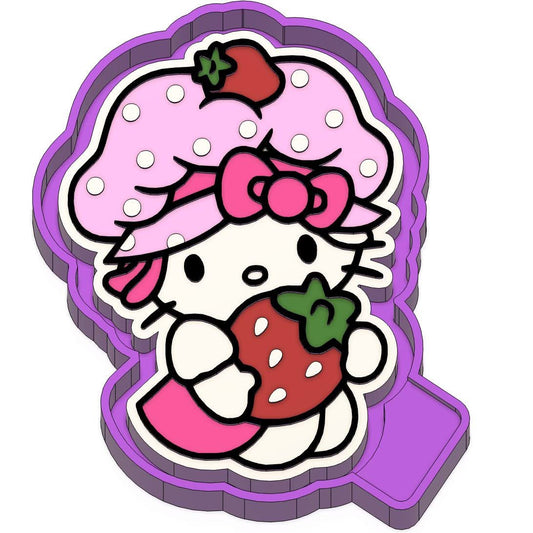 HK strawberry Freshie Mold
