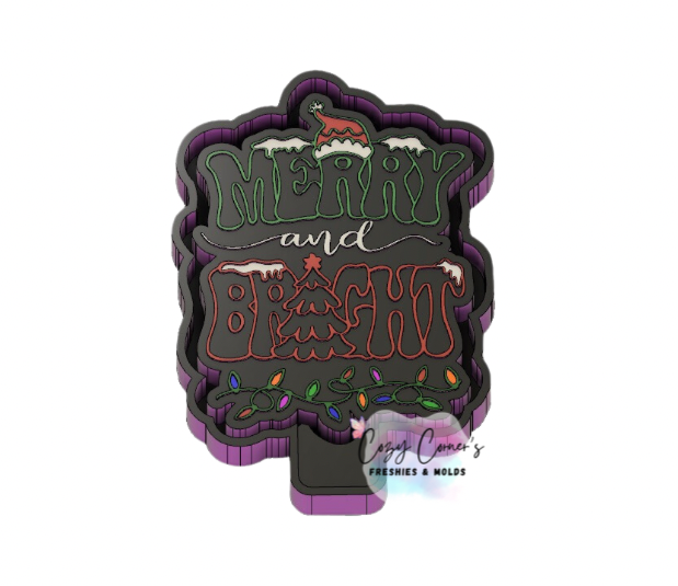 Christmas freshie mold
