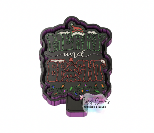 Christmas freshie mold