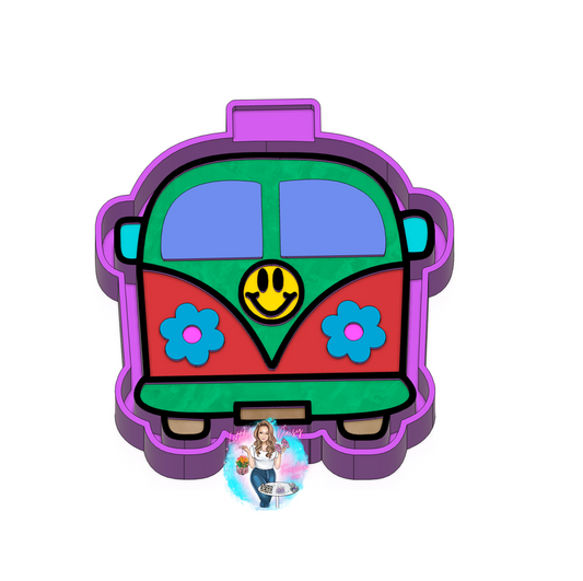 Groovy Freshie Mold