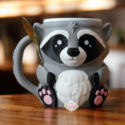 Raccoon Pint Ice Cream Holder