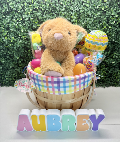 Easter Basket Nameplate. (Choose options before adding to cart)