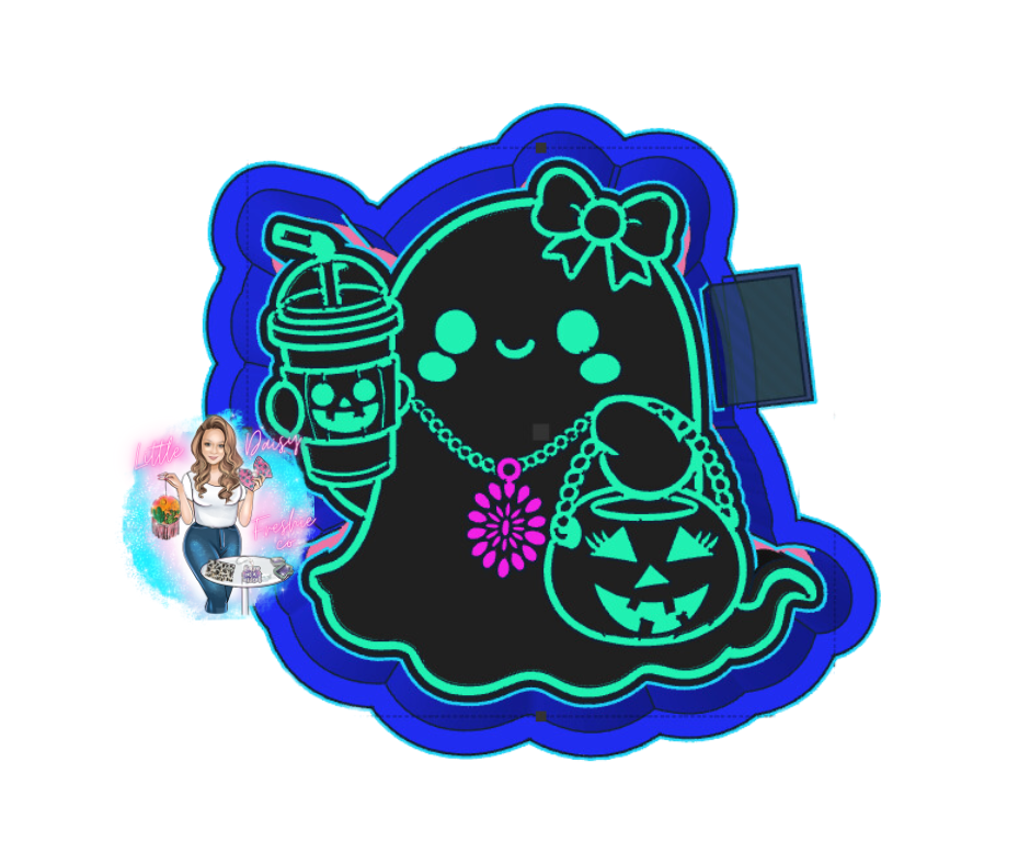 Boujee Ghost Freshie mold