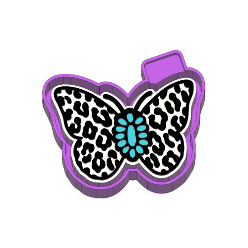 Western butterfly Freshie Mold
