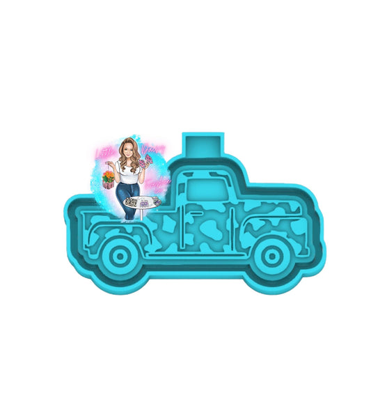 Cow Print Truck Freshie Mold