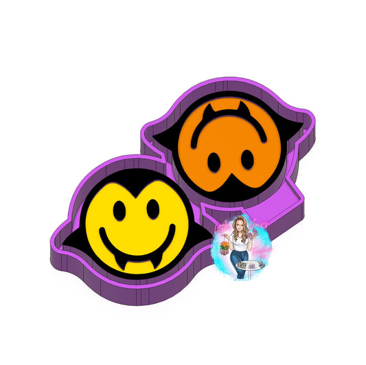 Vampire smileys vent clips Freshie mold