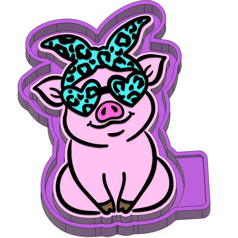 Pig Freshie Mold