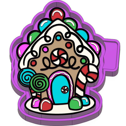 Gingerbread House freshie mold