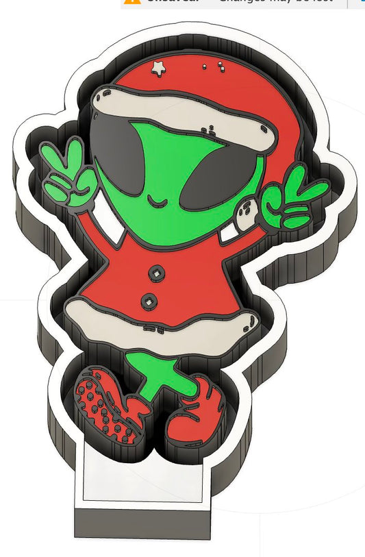 Alien Freshie Mold