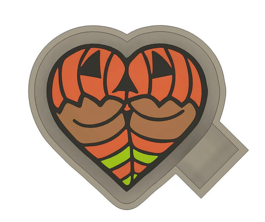 Halloween Heart Freshie mold