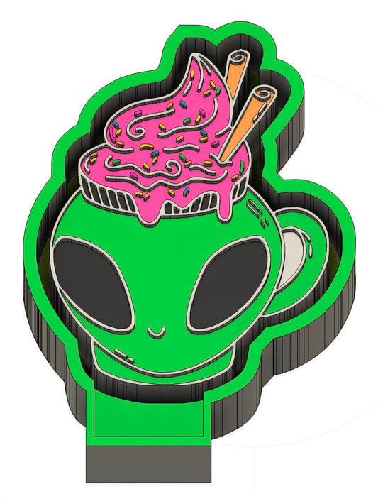 Alien Freshie Mold