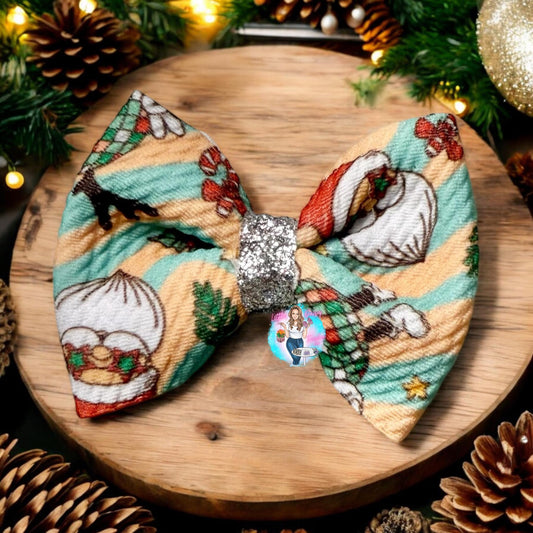 Christmas Freshie Bow