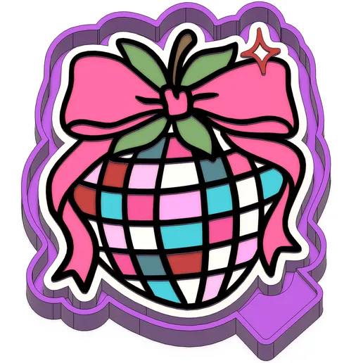 Strawberry disco Freshie Mold