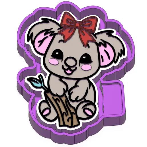 Koala Freshie Mold