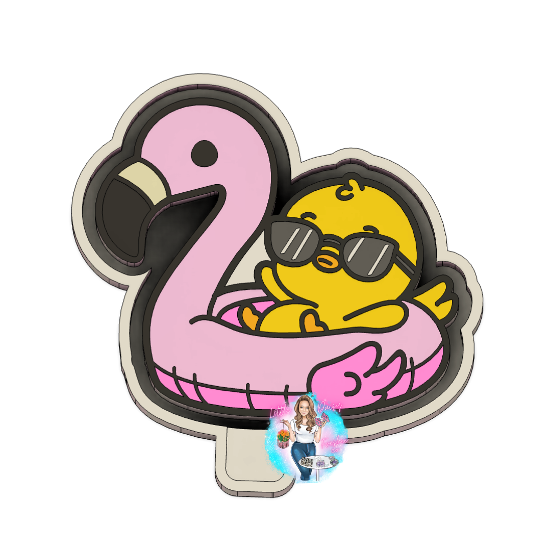 Chick Floaty Freshie mold
