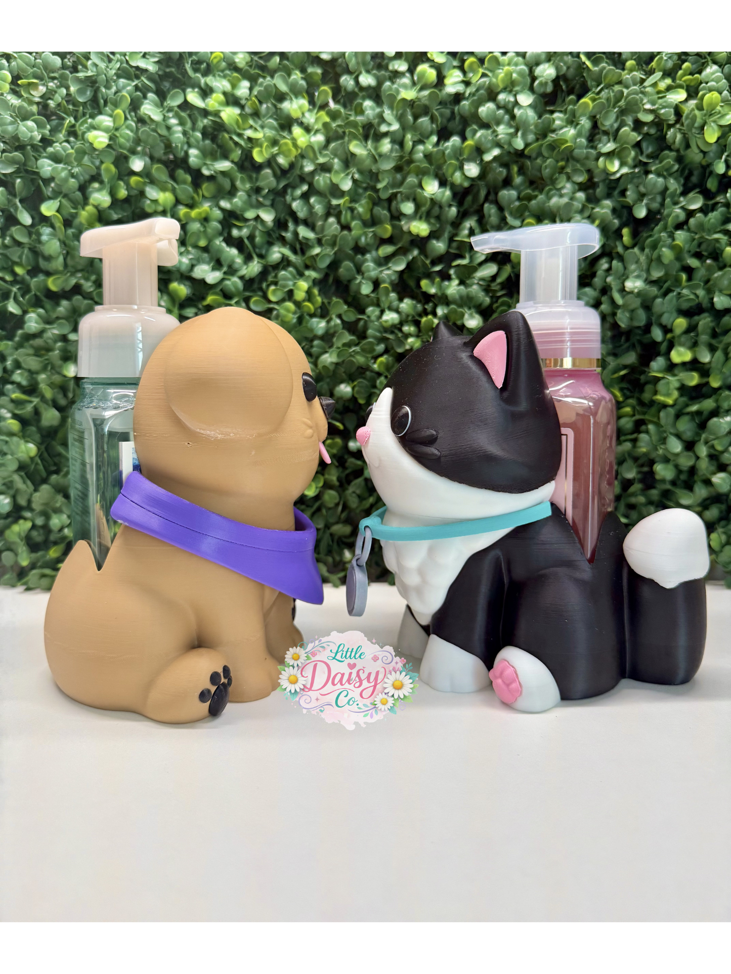 Cat or Dog BBW Foam Soap Dispenser Holder