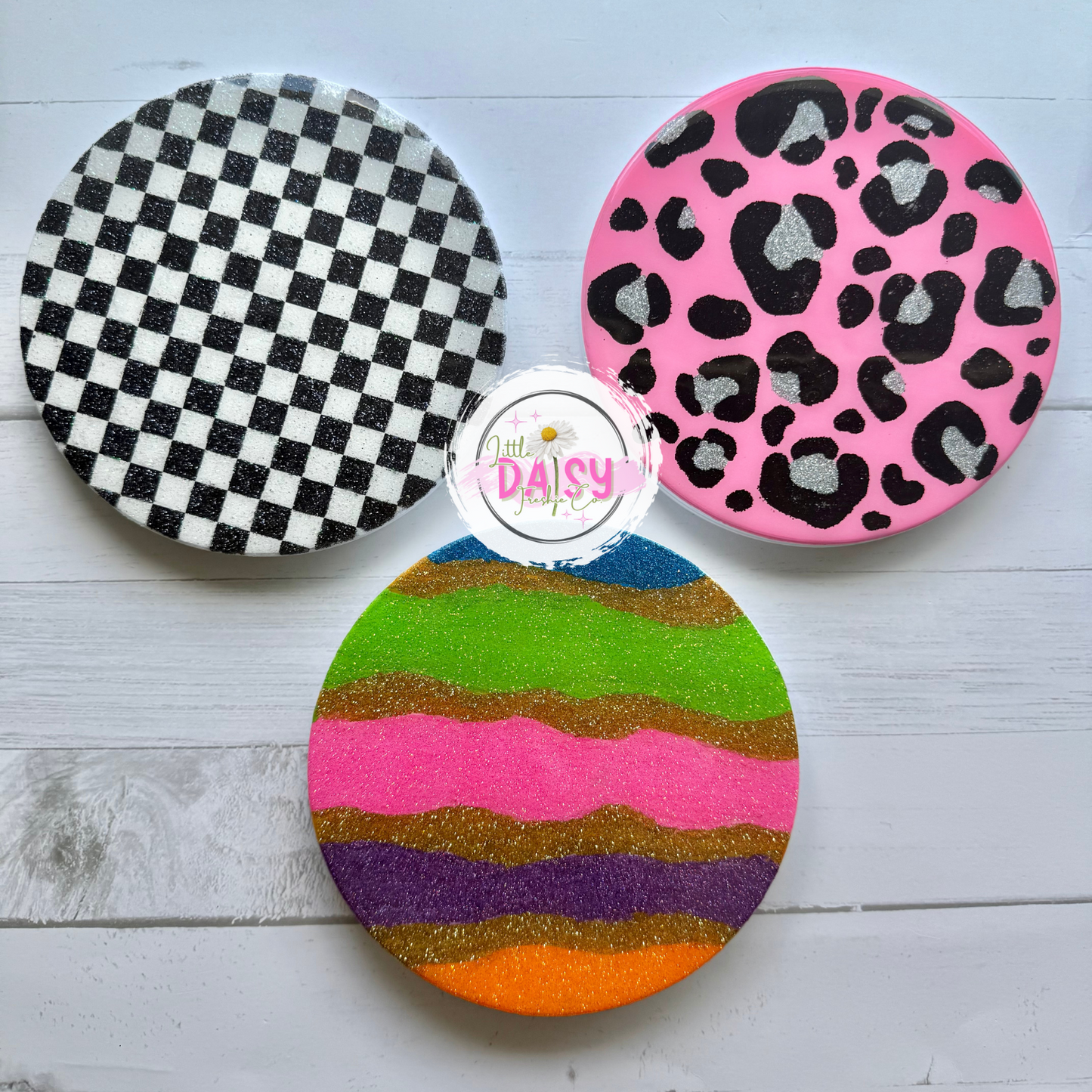 Glittered Freshie spinner