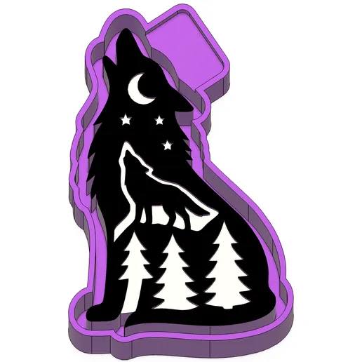 Wolf Freshie Mold