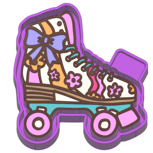 Skate Freshie mold