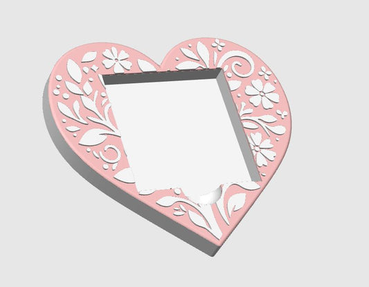Heart Sticky Note Holder