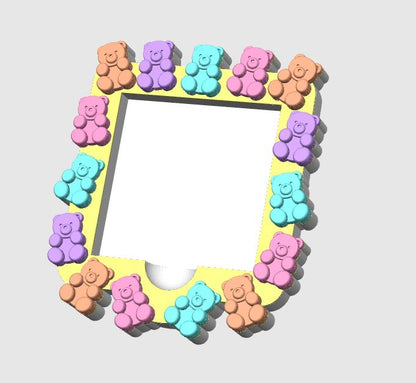 Gummy Bear Sticky Note Holder