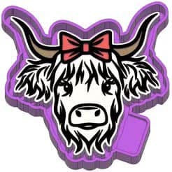 Cow Freshie mold