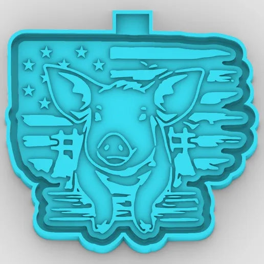 Pig Freshie Mold