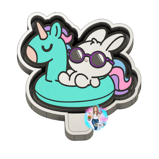 Bunny Floaty Freshie mold