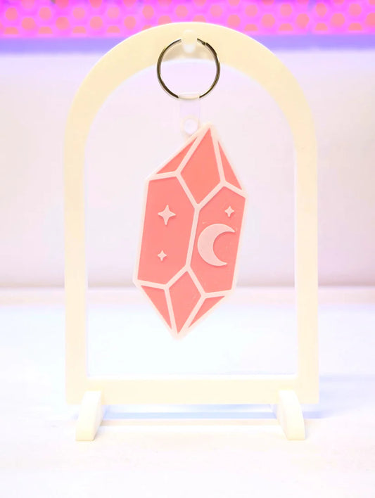 Crystal NFC Keychain