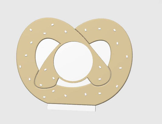 Pretzel NFC Stand- 1 Frame/Circle- (Design your NFC stand- You Choose base type)