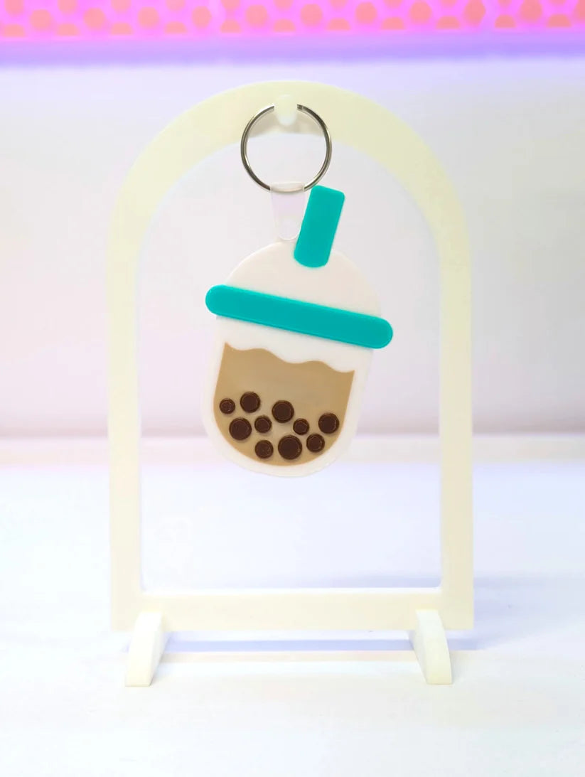 Boba Tea NFC Keychain