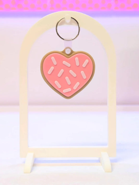 Cookie with sprinkles NFC Keychain