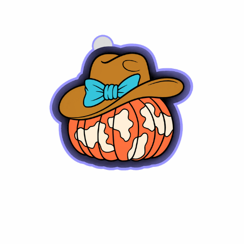 Western Pumpkin Freshie mold