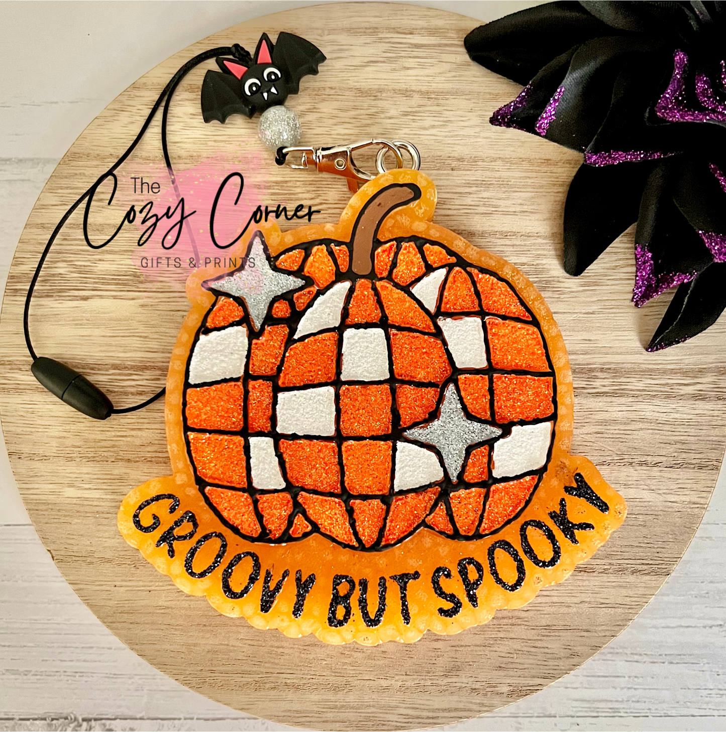 Disco Pumpkin Freshie mold