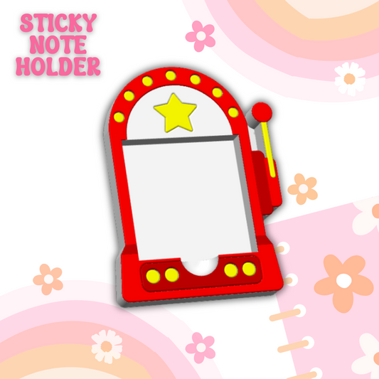 Slot Machine Sticky Note Holder
