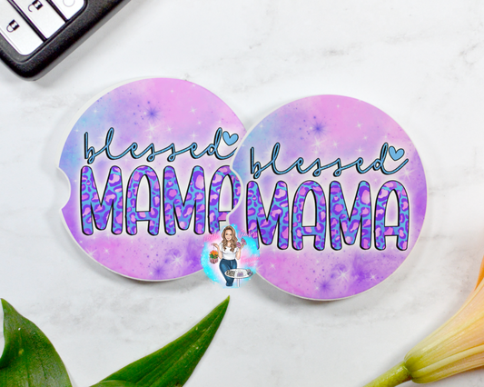 Blessed Mom Coasters